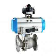 Pneumatic Operated On Off Ball Valve