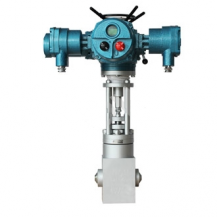 Electric main steam trap control valve