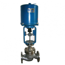 Electric actuated globe control valve