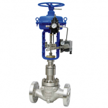 Pneumatic stainless steel control valve