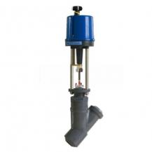 Electric Y type control valve