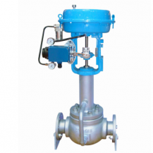 Pneumatic steam jacketed control valve