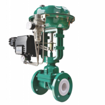 Pneumatic PTFE PFA Lined diaphragm control valve