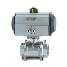 Pneumatic Actuated 3-piece Ball Valve