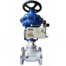 Pneumatic jacket control valve